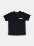 Playera Rusty Clasica Negro ZB217