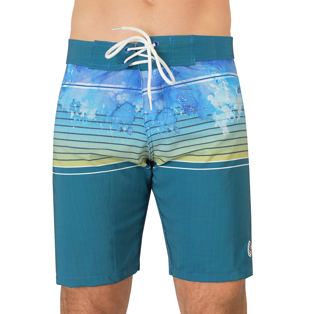 Traje De Baño Boardshort Rusty Azul ZP038