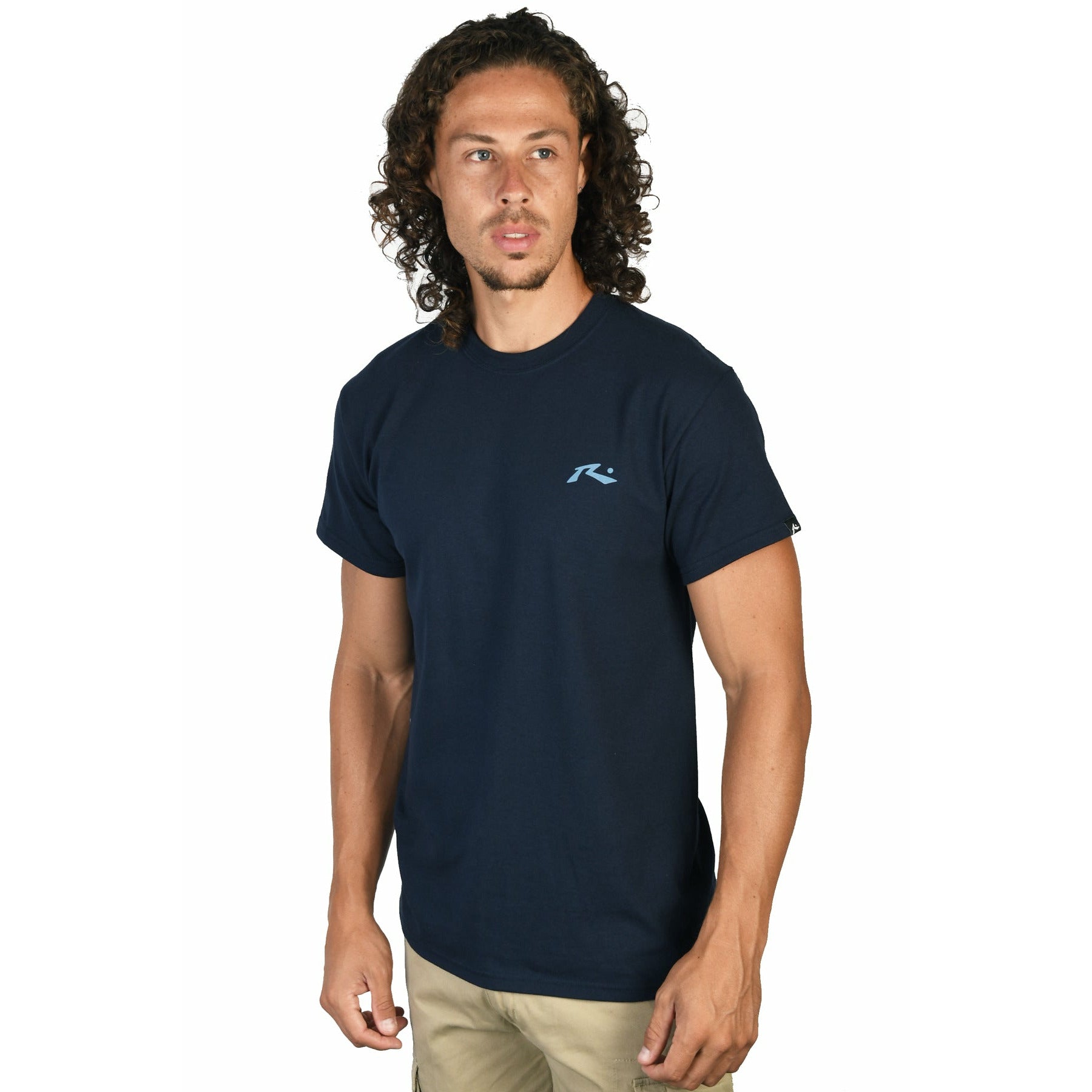 Playera Rusty Clasica Marino ZB217