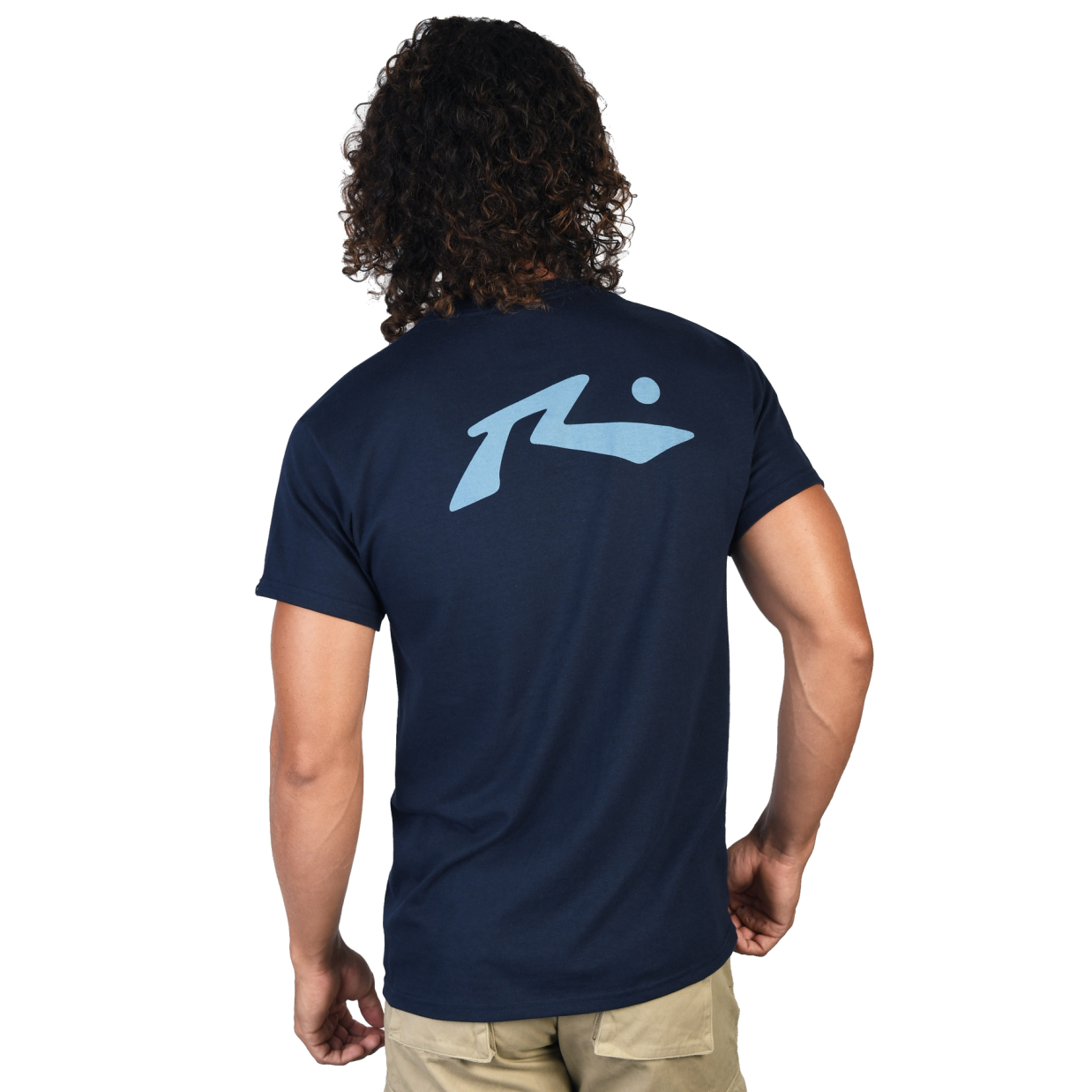 Playera Rusty Clasica Marino ZB217